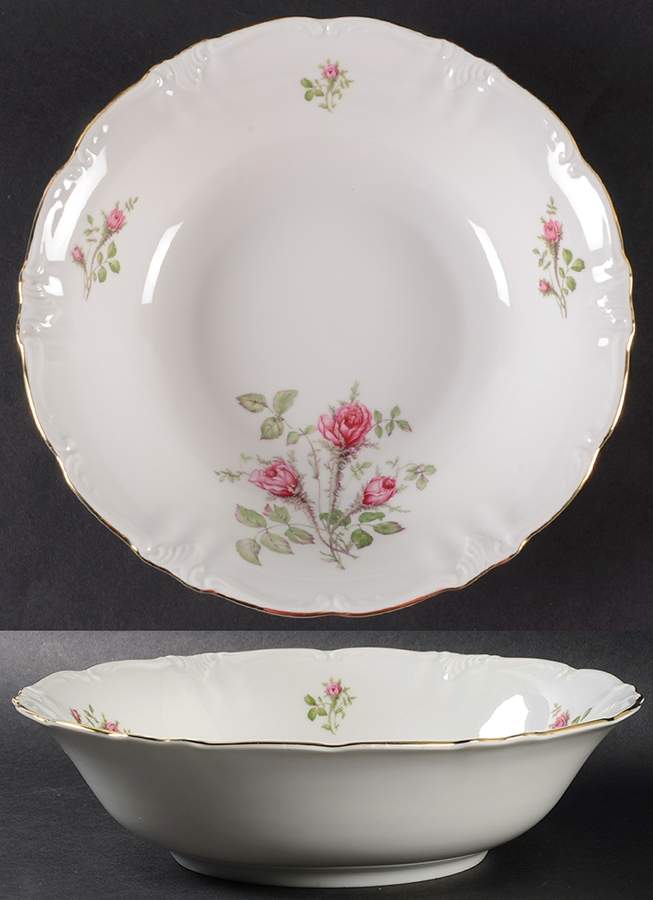 Morning Rose 9" Round Vegetable Bowl by Winterling - Bavaria-1