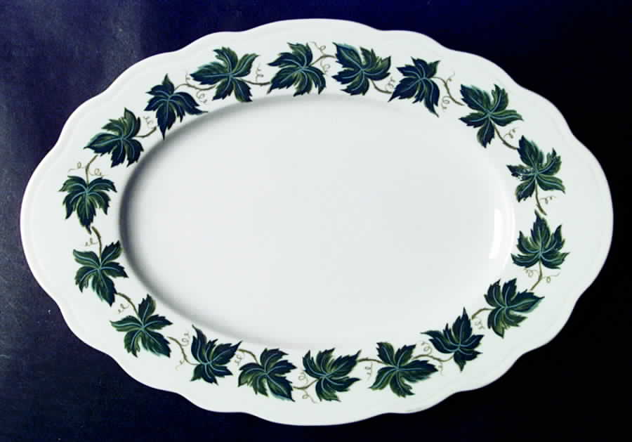 WIG498 13" Oval Serving Platter by Winterling - Bavaria-1