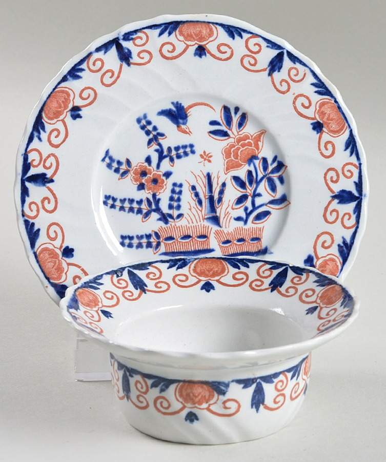 Van Hoorne Ramekin & Saucer Set by Wedgwood-1