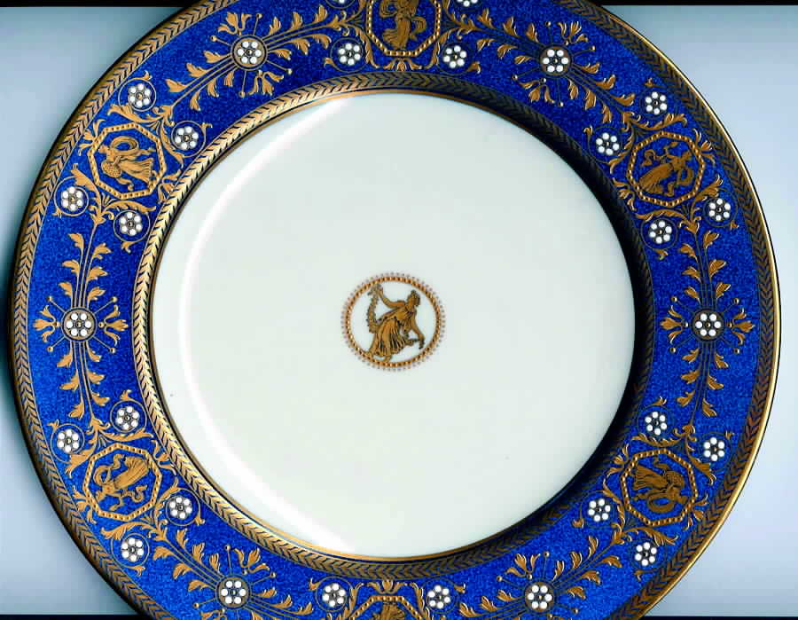 Astbury Powder Blue Dinner Plate by Wedgwood-1