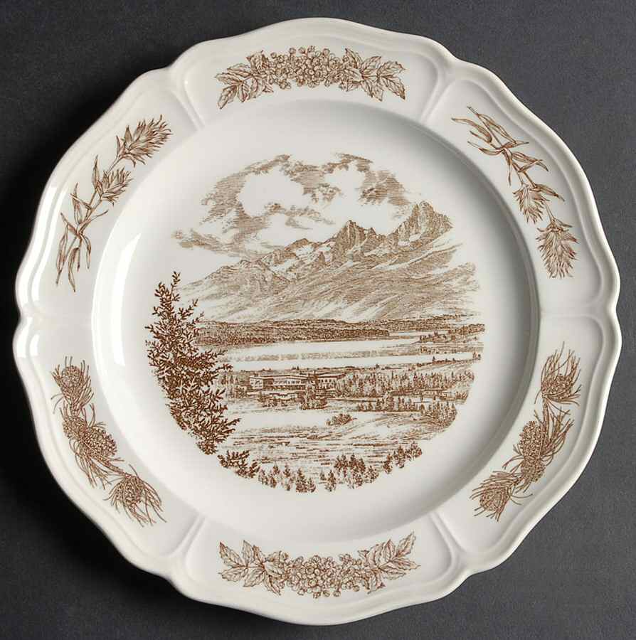 Grand Teton National Park Dinner Plate by Wedgwood-1