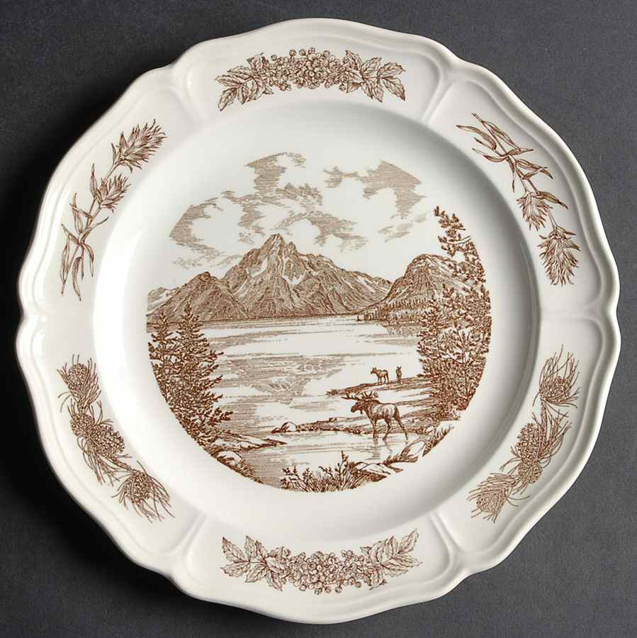 Grand Teton National Park Dinner Plate by Wedgwood-1