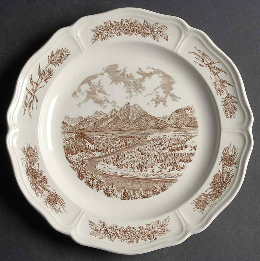 Grand Teton National Park Dinner Plate by Wedgwood-1