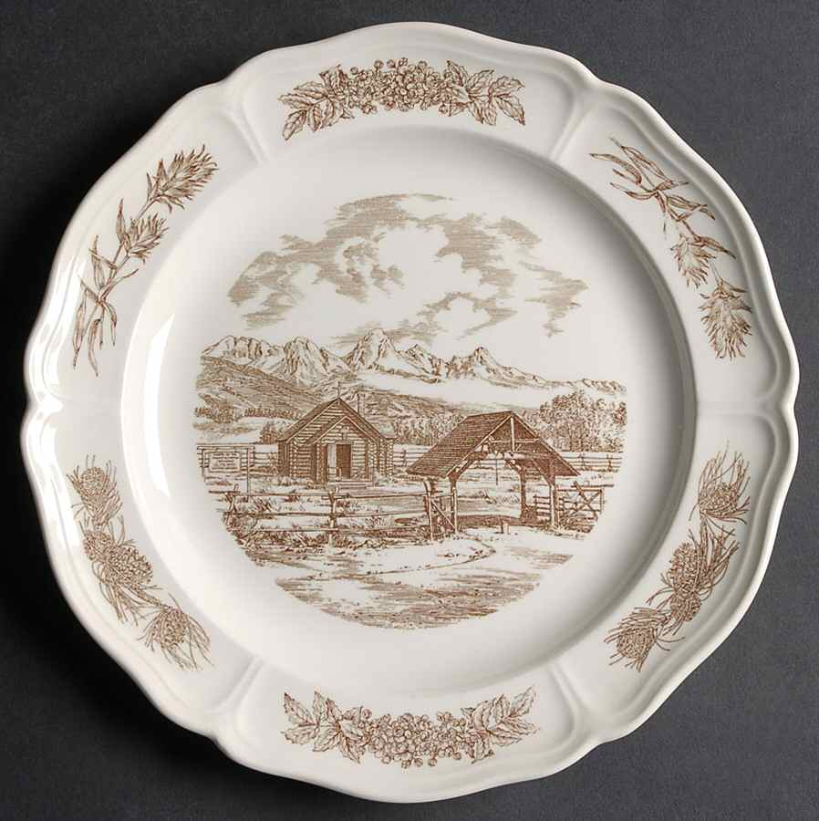 Grand Teton National Park Dinner Plate by Wedgwood-1