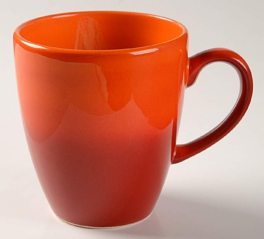 Set De 4 Mugs Waechstersbach Elements Magma En Porcelaine Fine - 380ml, Motif Multicolore