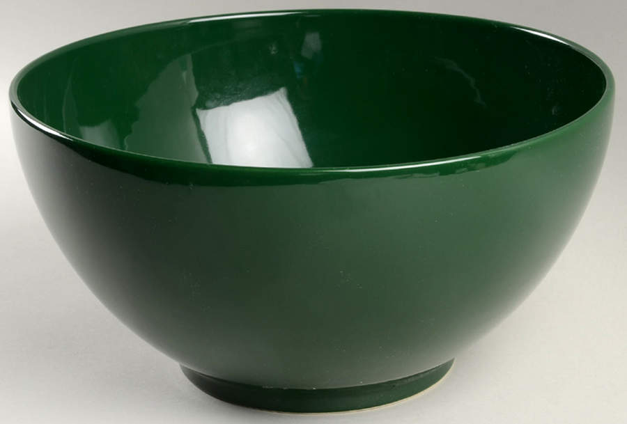 Fun Factory Hunter Green 11" Mixing Bowl by Waechtersbach-1