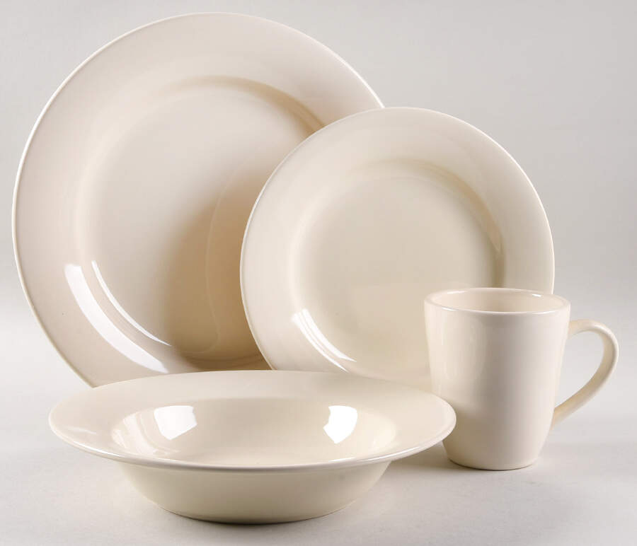 Belvedere Cream 4 Piece Place Setting by Williams-Sonoma-1