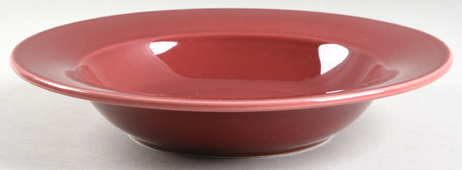 Belvedere Claret Large Rim Soup Bowl by Williams-Sonoma-1