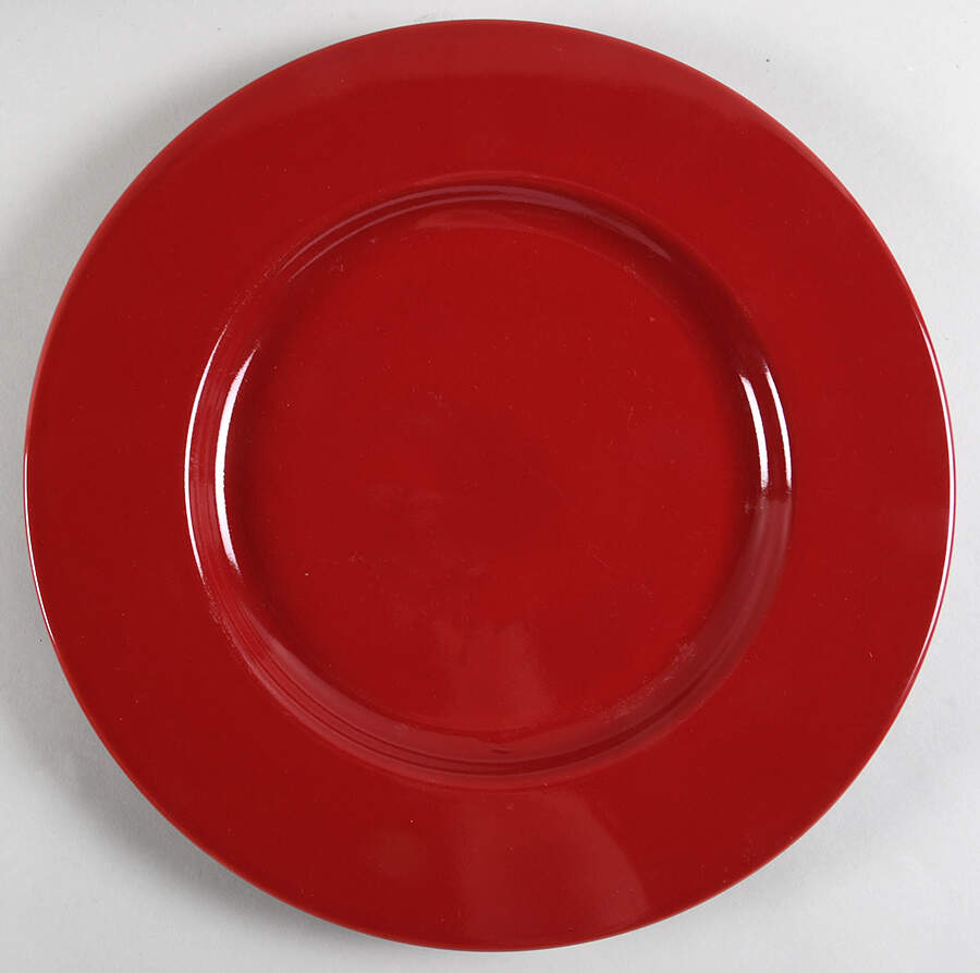 Belvedere Claret Service Plate (Charger) by Williams-Sonoma-1