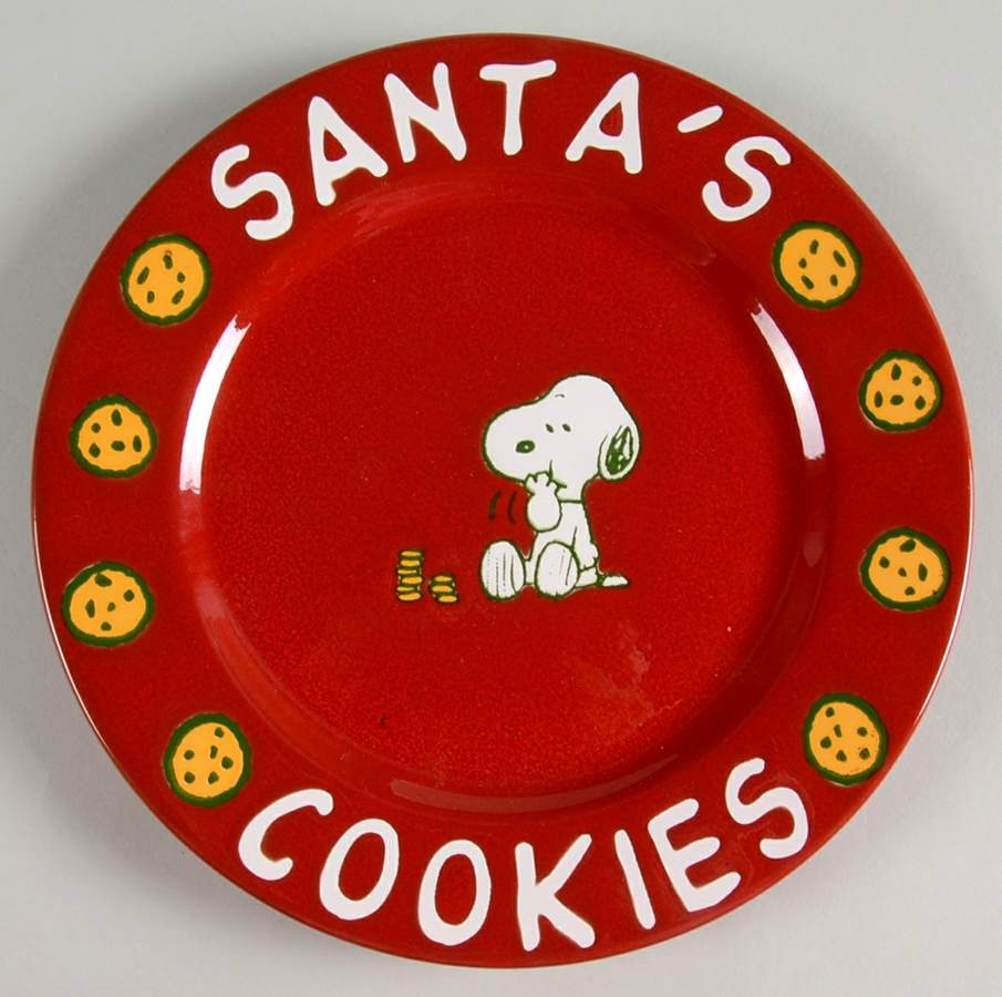 Peanuts Christmas Cookie Plate by Waechtersbach-1