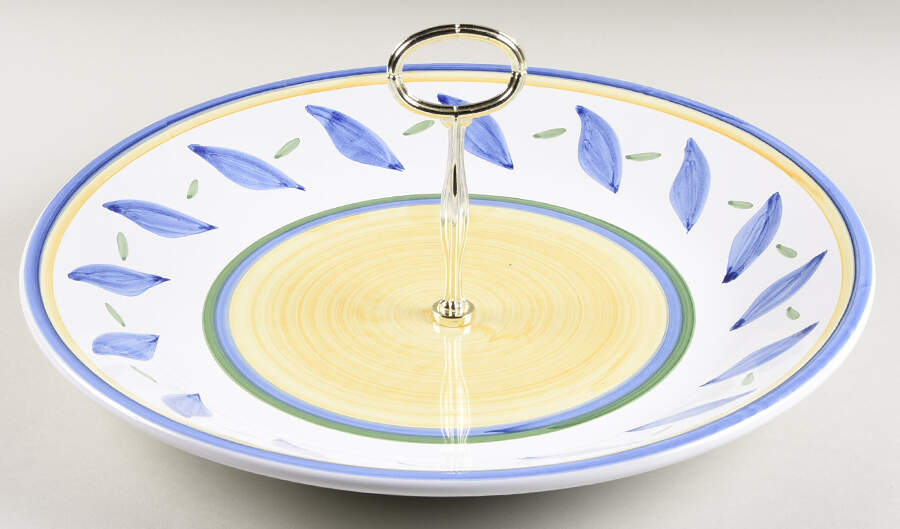 Perisol Round Serving Plate with Handle (CH) HC by Williams-Sonoma-1