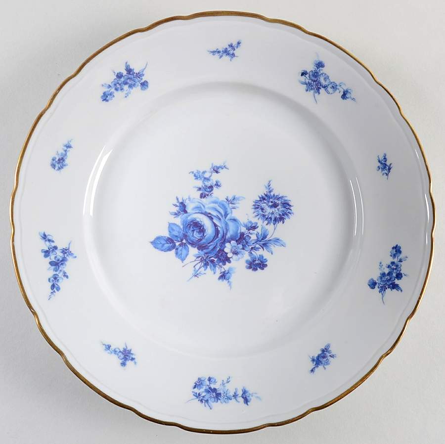 Meissen Bouquet 11" Chop Plate (Round Platter) by Winterling - Bavaria-1