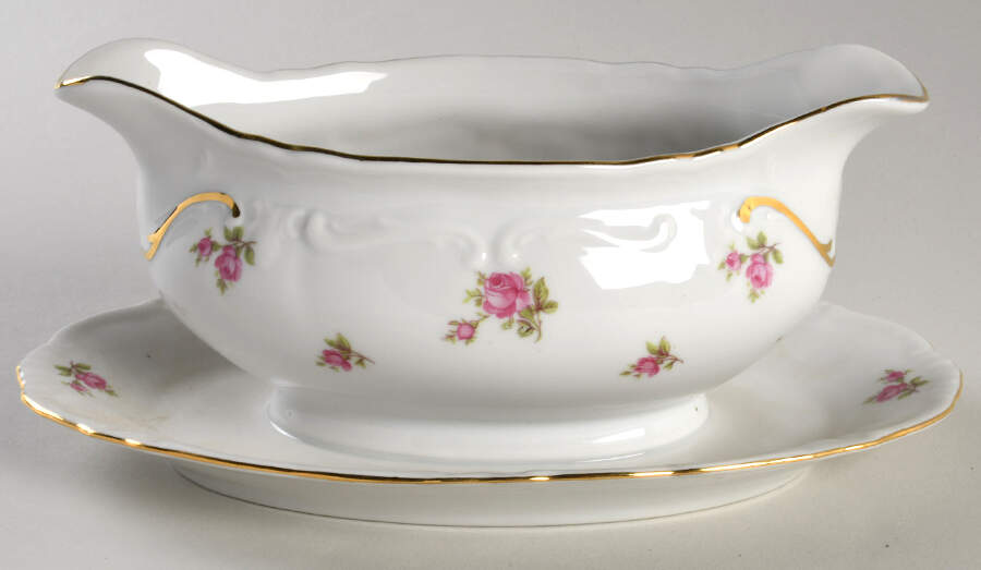 WIG510 Gravy Boat with Attached Underplate by Winterling - Bavaria-1