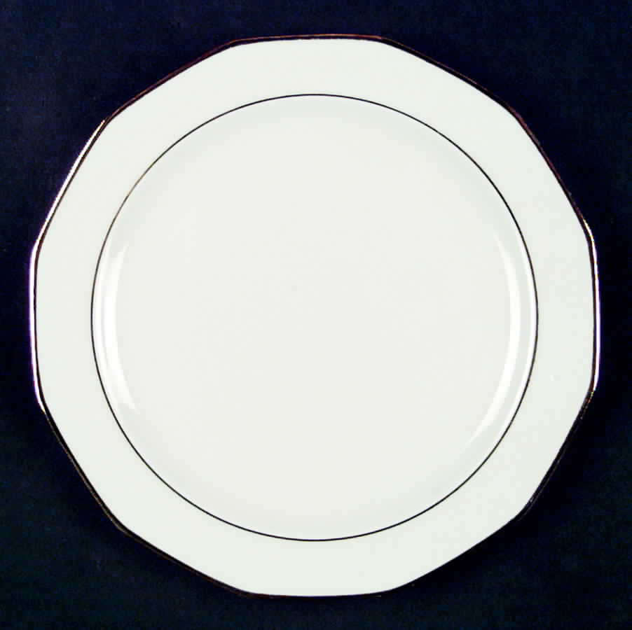 WIG511 (GOLD TRIM) Salad Plate by Winterling - Bavaria-1