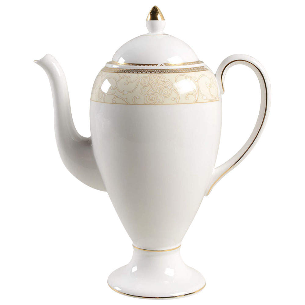 Celestial Gold Coffee Pot & Lid by Wedgwood-1