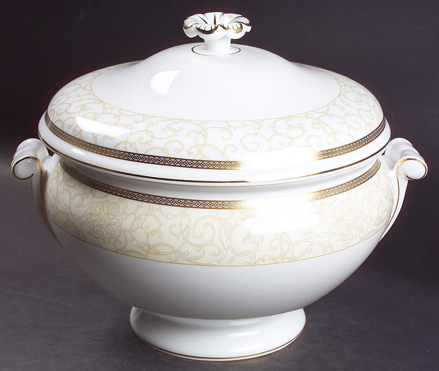Celestial Gold Tureen &  Lid by Wedgwood-1