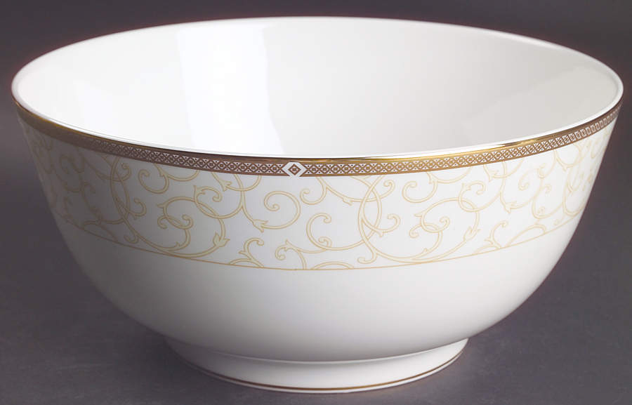 Celestial Gold 10" Large Salad Serving Bowl by Wedgwood-1