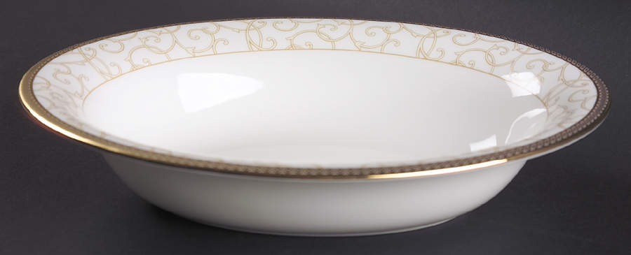 Celestial Gold 9" Oval Vegetable Bowl by Wedgwood-1