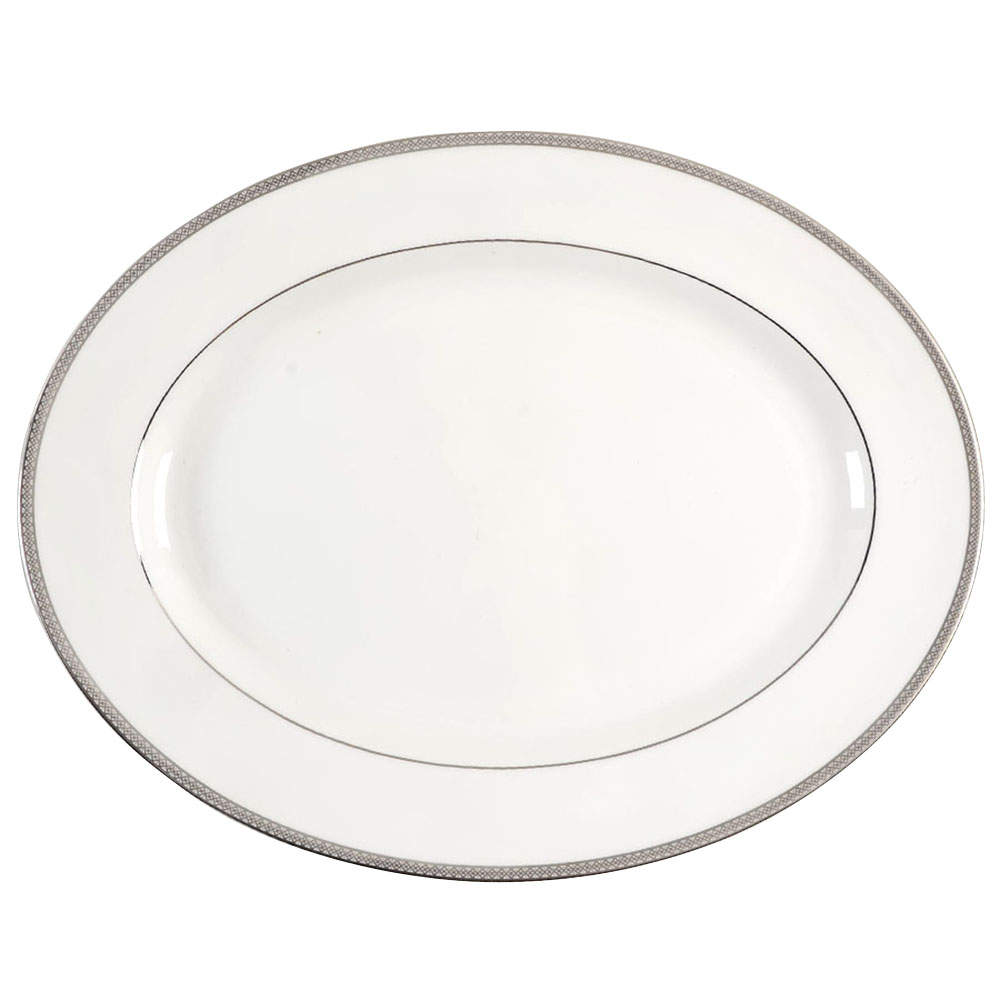 Madrid 15" Oval Serving Platter by Wedgwood-1