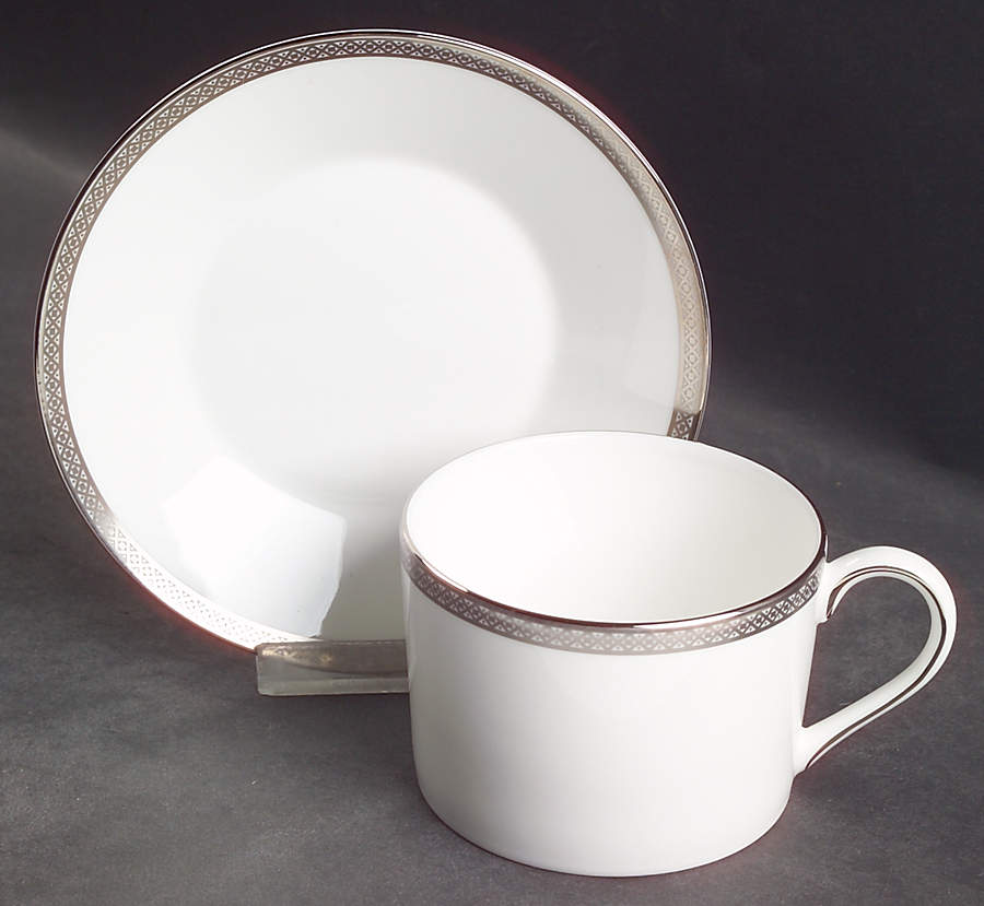 Madrid Imperial Flat Cup & Saucer Set by Wedgwood-1