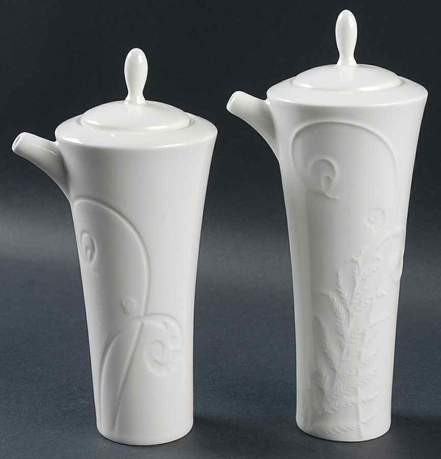 Nature Oil and Vinegar with Lids by Wedgwood-1