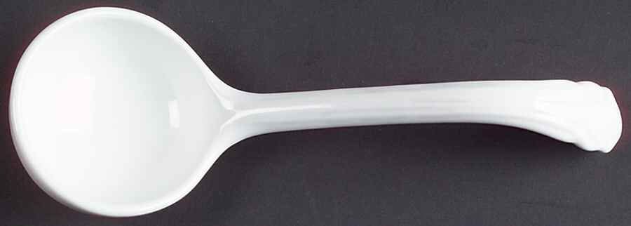 Nature Solid Piece Sauce Ladle by Wedgwood-1