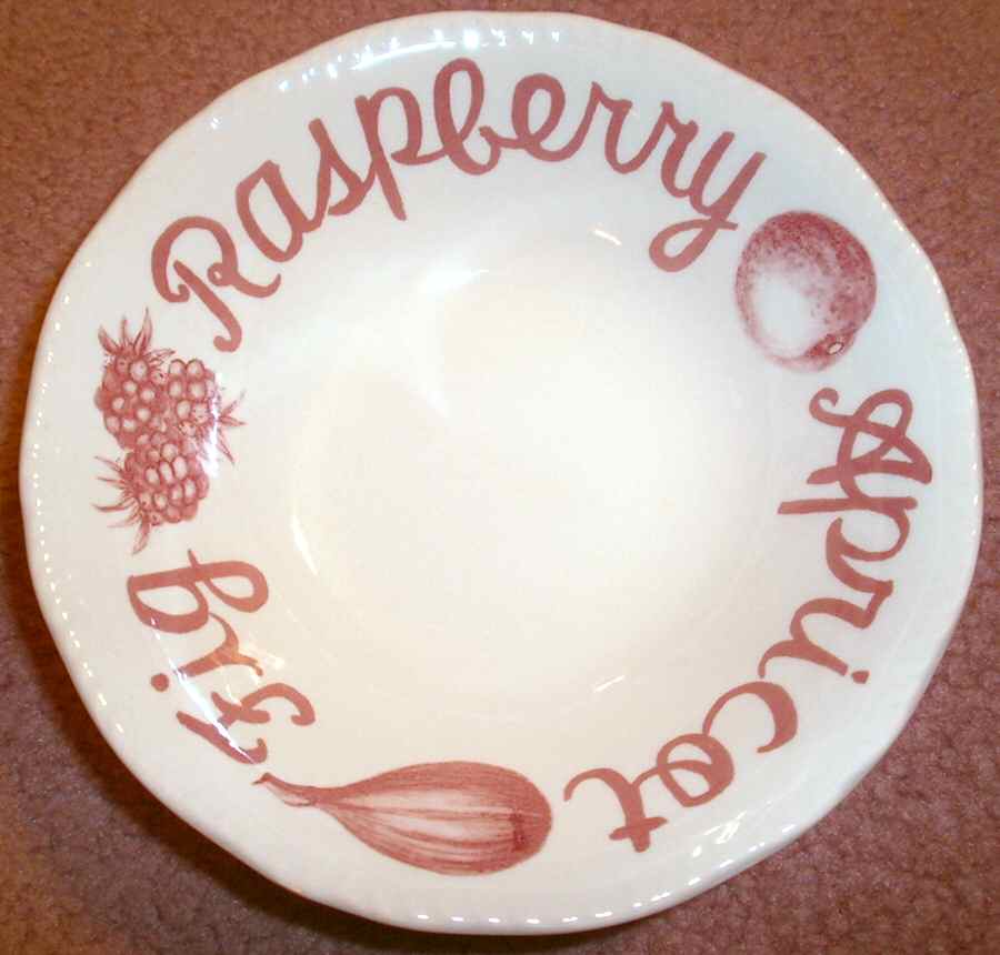 Country Cranberry Salad Plate by Wood & Sons-1