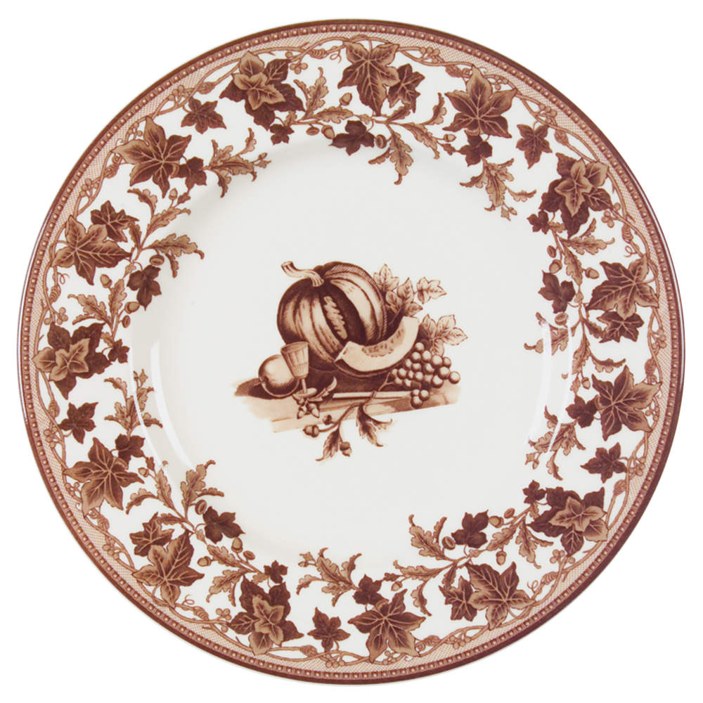 Plymouth (Brown, Williams-Sonoma) Accent Salad Plate by Wedgwood-1