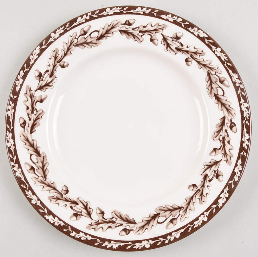 Plymouth (Brown, Williams-Sonoma) Salad Plate by Wedgwood-1