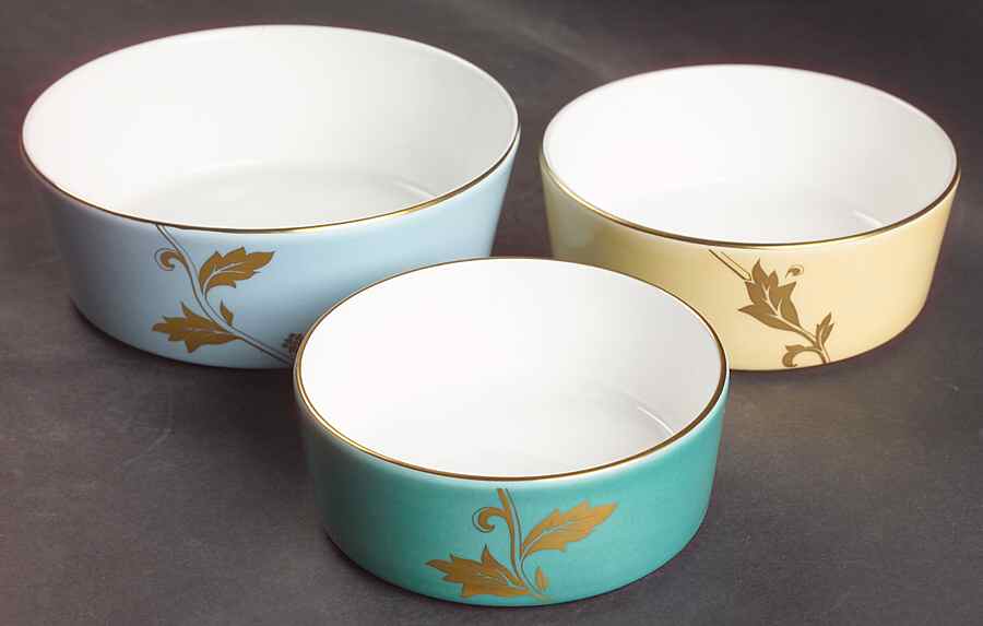 Time For Wedgwood After Dinner (Set of 3) Stacking Nibble Bowls by Wedgwood-1