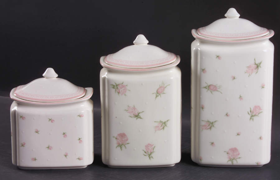 Stephanie (3 Piece) Canister Set (Box Set) by Westbury Court-1