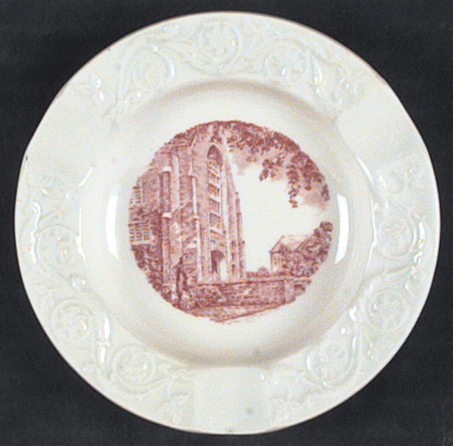 Cornell University Mulberry (Patrician) 4" Ashtray by Wedgwood-1