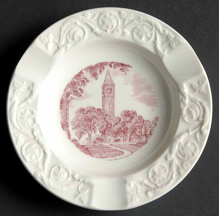 Cornell University Mulberry (Patrician) 4" Ashtray by Wedgwood-1