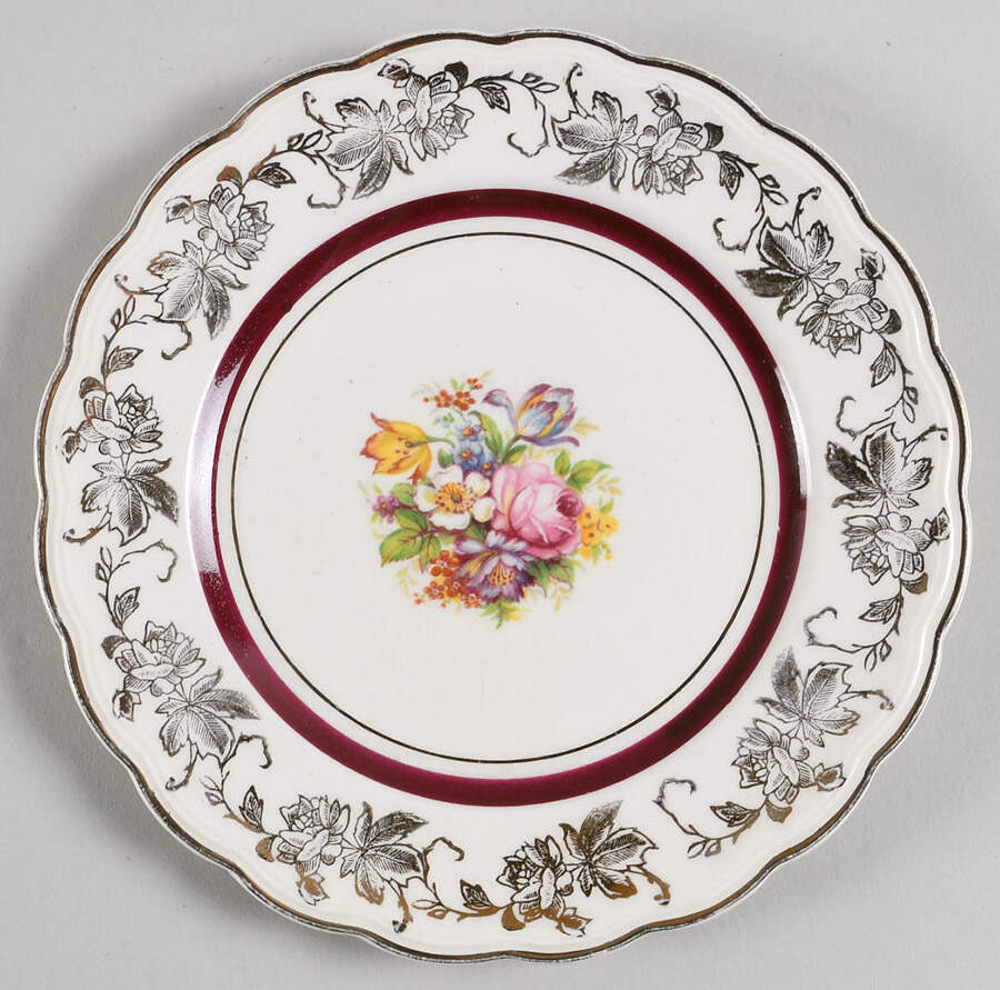 Orleans Bread & Butter Plate by Wood & Sons-1