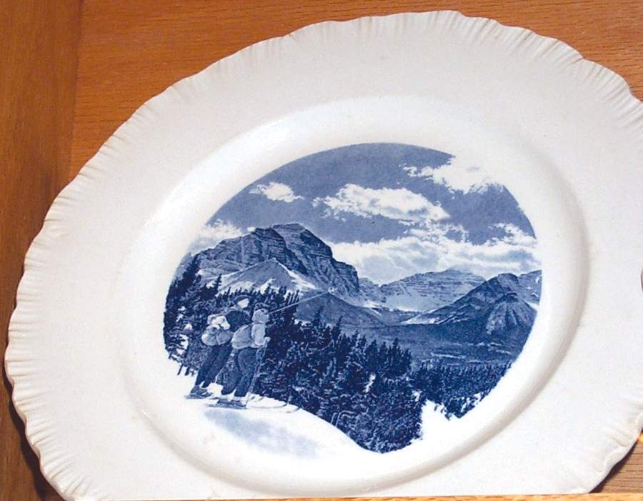 WW505 Blue Dinner Plate by Wedgwood-1