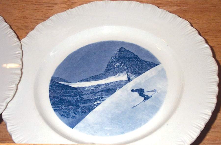 WW505 Blue Dinner Plate by Wedgwood-1