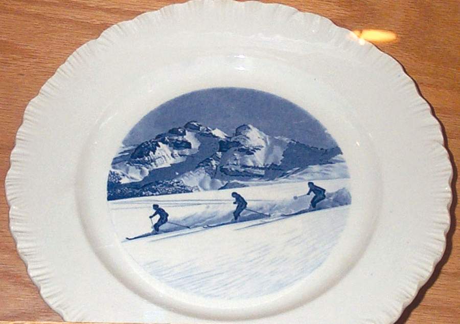 WW505 Blue Dinner Plate by Wedgwood-1