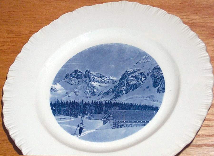 WW505 Blue Dinner Plate by Wedgwood-1