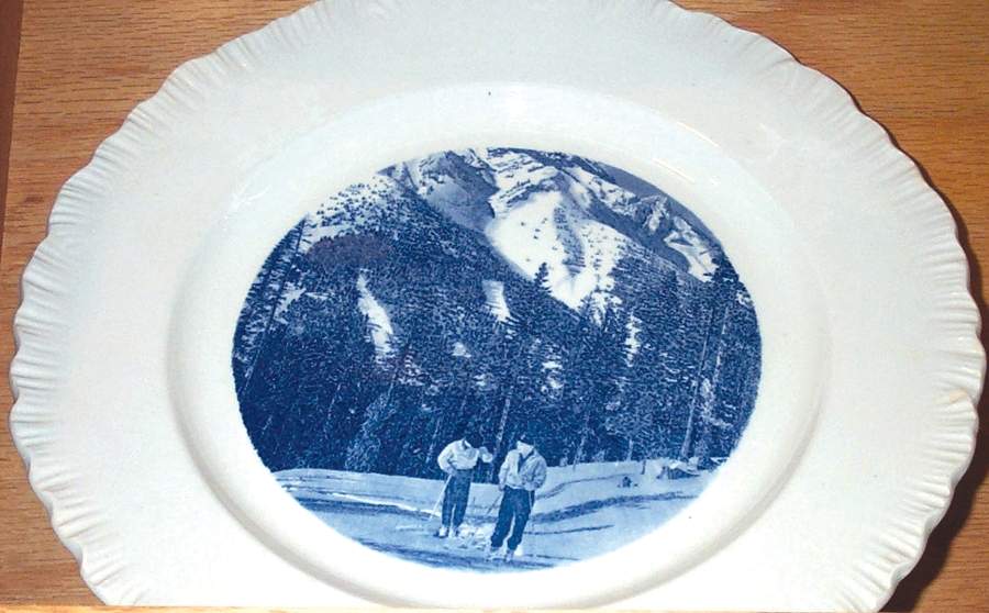WW505 Blue Dinner Plate by Wedgwood-1