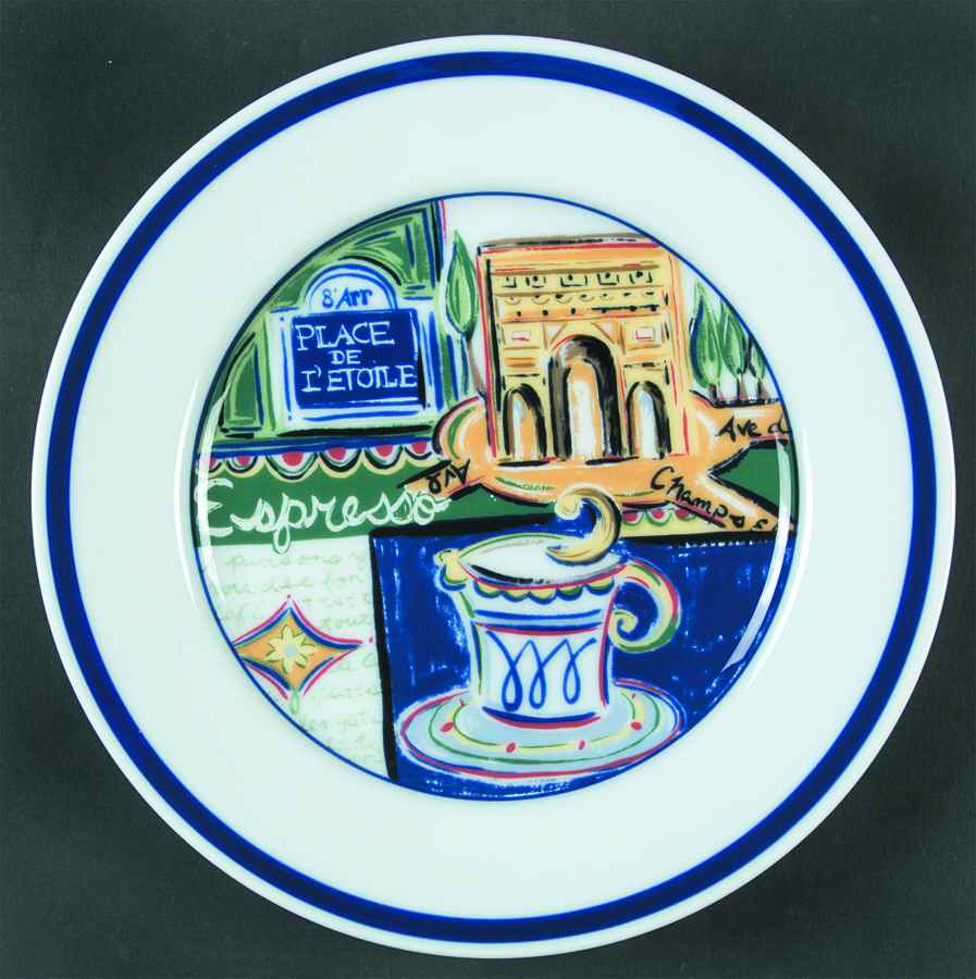 Parisian Cafe Salad Plate by Williams-Sonoma-1