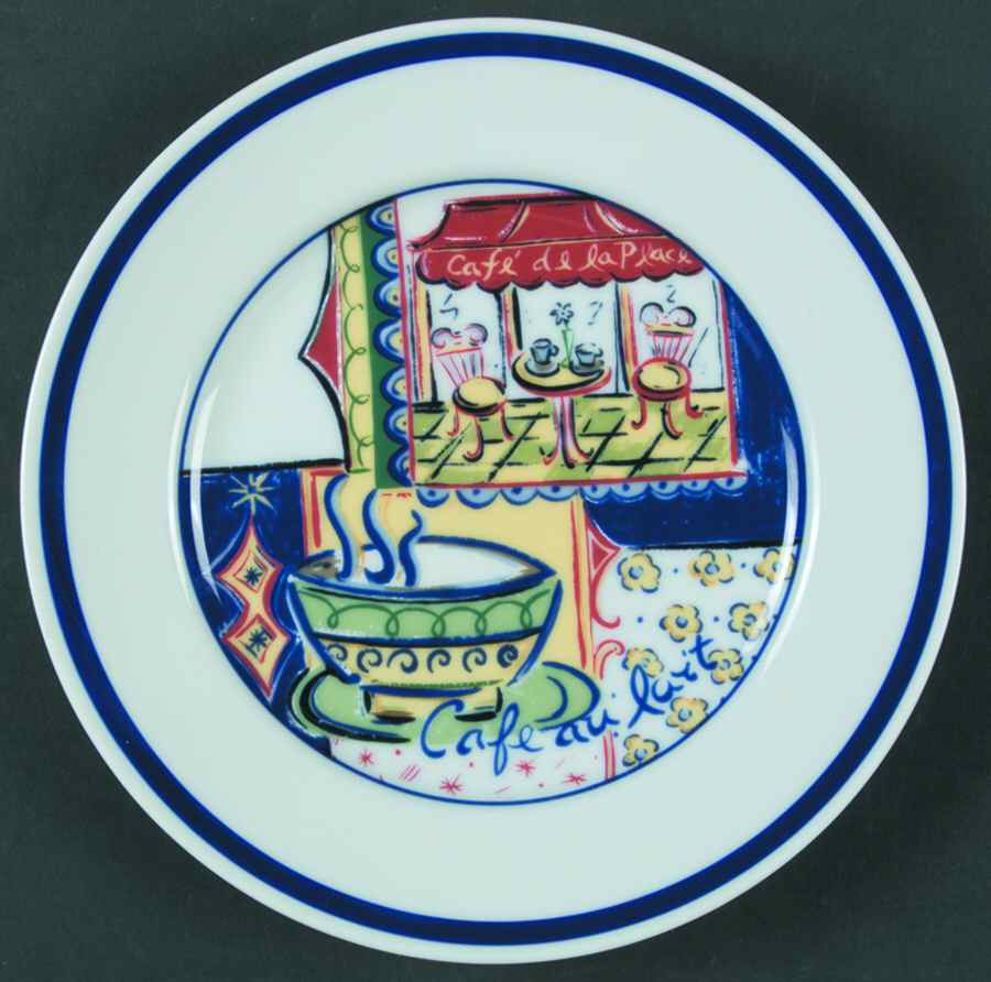 Parisian Cafe Salad Plate by Williams-Sonoma-1