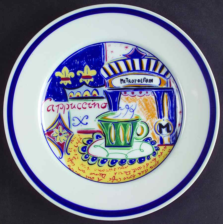 Parisian Cafe Salad Plate by Williams-Sonoma-1