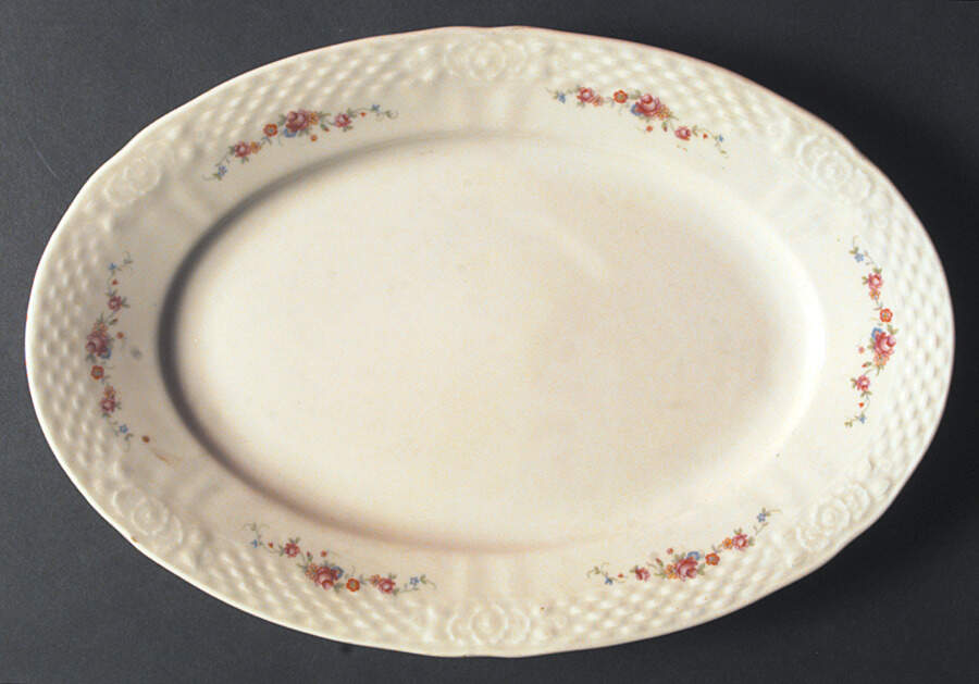 WIG525 14" Oval Serving Platter by Winterling - Bavaria-1