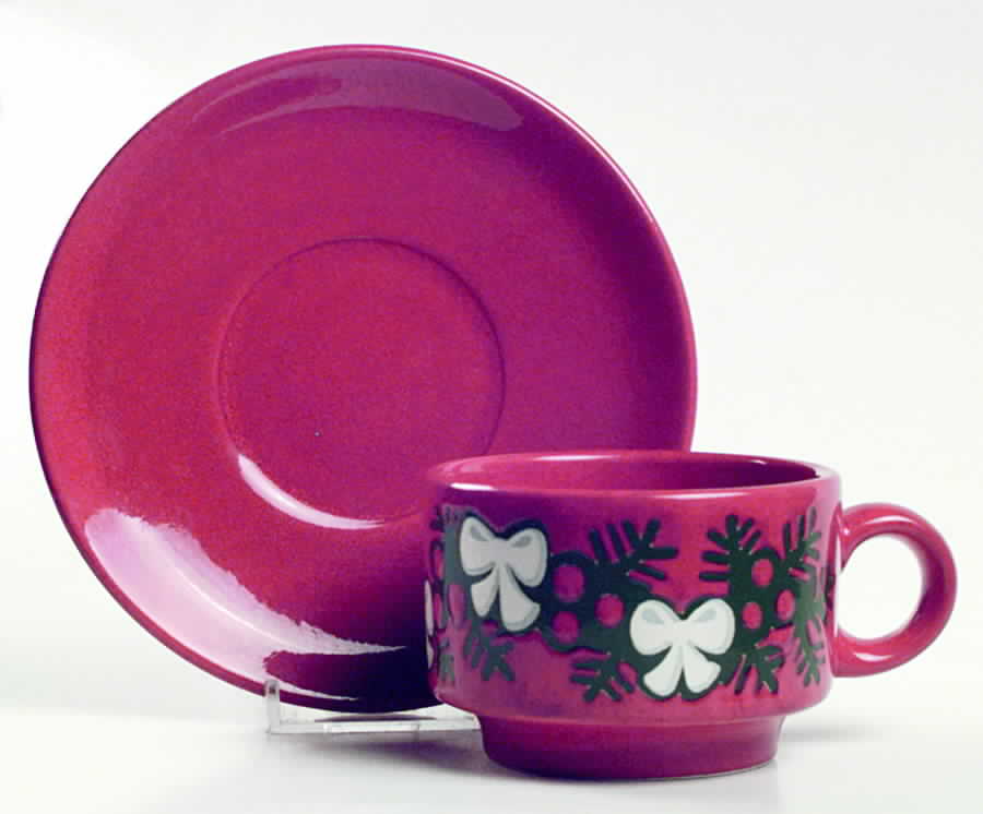 WAE14 Flat Cup & Saucer Set by Waechtersbach-1
