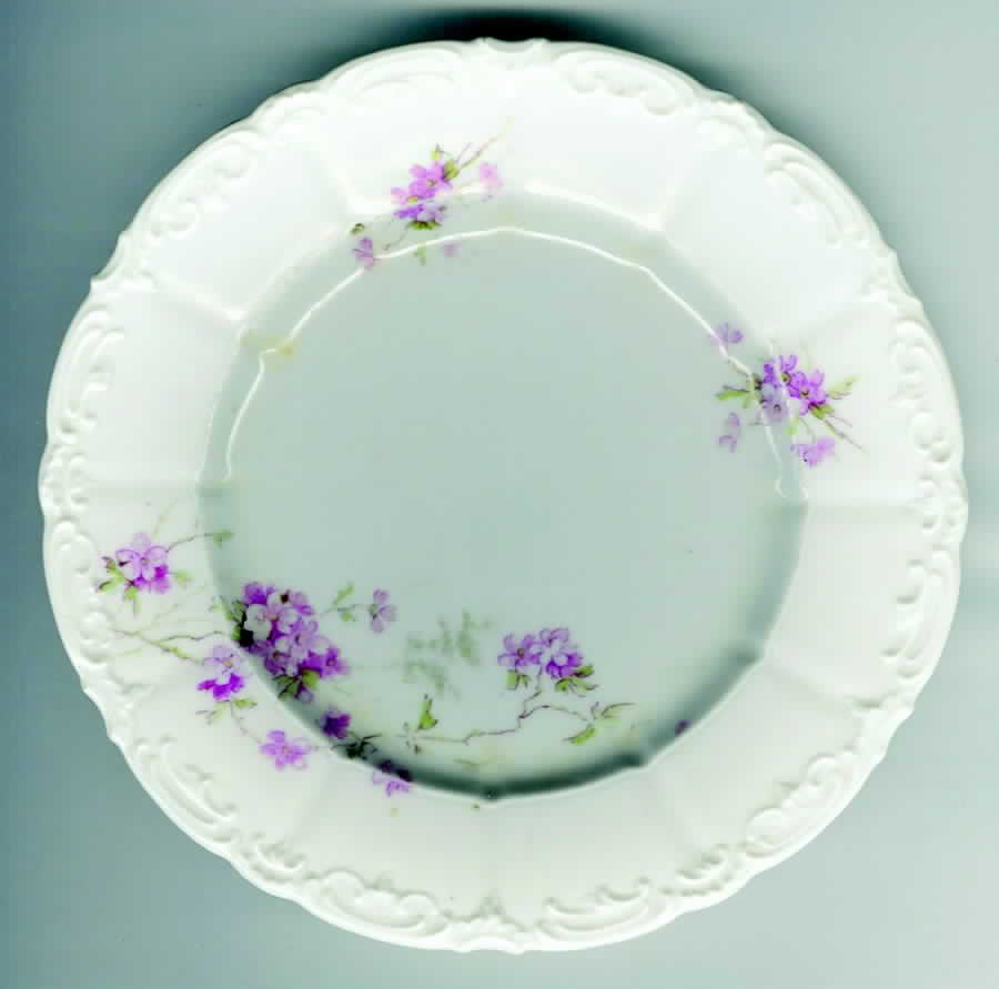 0256-HJ Dessert/Pie Plate by Weimar-1
