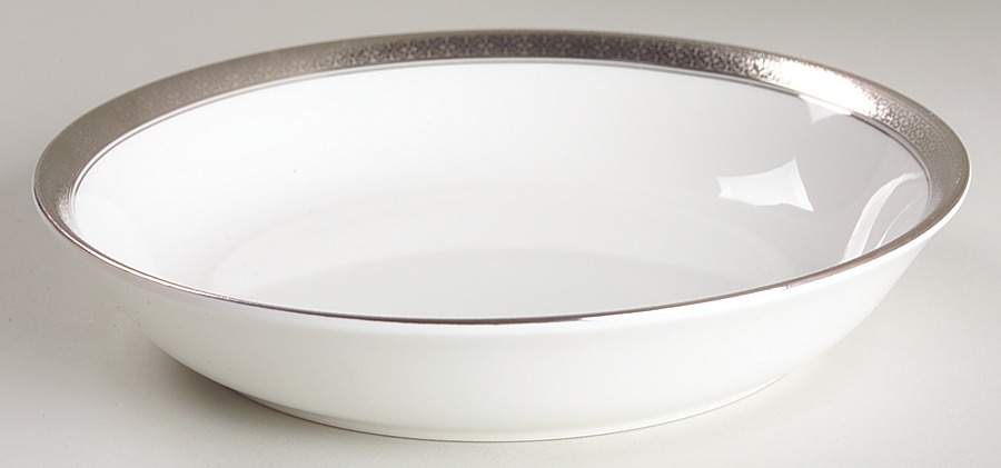 Newgrange Platinum 8" Individual Pasta Bowl by Waterford China-1