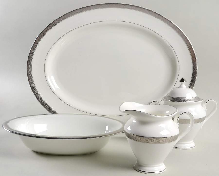 Newgrange Platinum 5 Piece Hostess Set by Waterford China-1