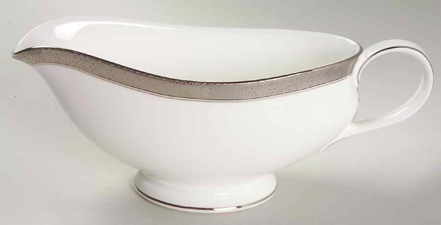 Newgrange Platinum Gravy Boat by Waterford China-1