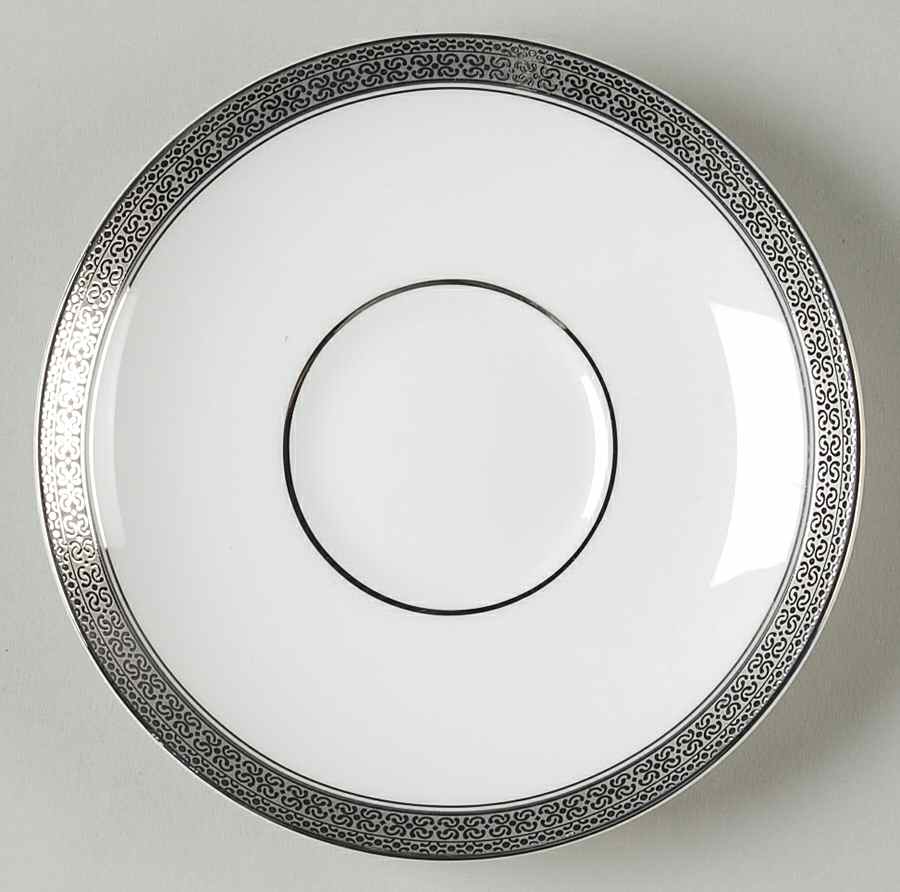 Newgrange Platinum Saucer by Waterford China-1