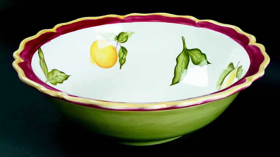 Mistral 12" Large Salad Serving Bowl by Waverly-1